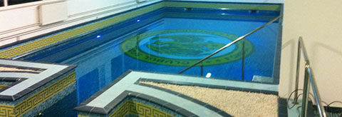 Constructia piscinei Piscina si SPA Mozaic in Chiajna, jud. Ilfov